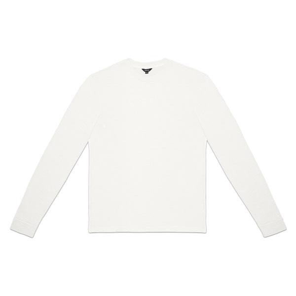 Men's Allbirds Long Sleeve Sea T Shirts White | NZ1284FD