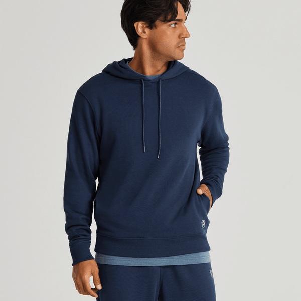 Men\'s Allbirds R&R Hoodie Navy | NZ1336FD