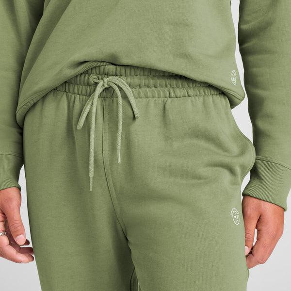 Men's Allbirds R&R Sweat Pants Olive | NZ1323QM