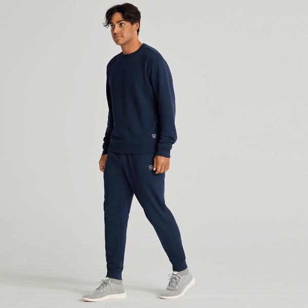 Men's Allbirds R&R Sweat Shirts Blue | NZ1308HA