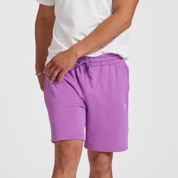 Men\'s Allbirds R&R Sweat Shorts Purple | NZ1299NW