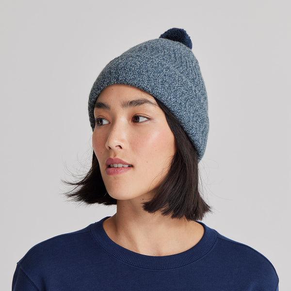 Men's Allbirds The Pom Beanie Hats Black | NZ1402MQ