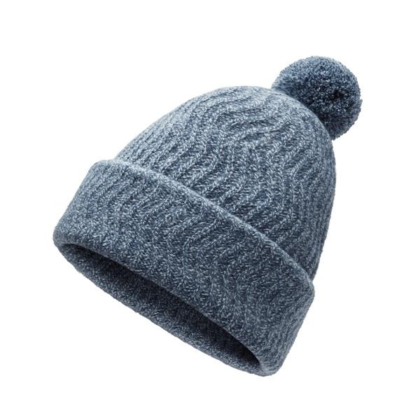 Men\'s Allbirds The Pom Beanie Hats Blue | NZ1404BE