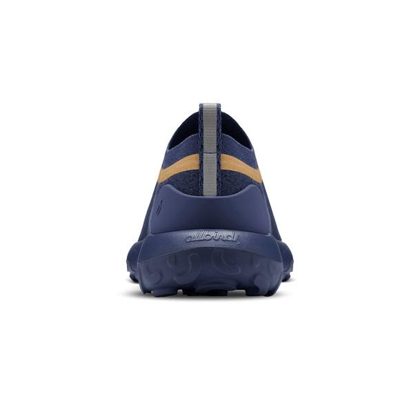 Men's Allbirds Trail Runner SWT Mizzles Running Shoes Navy | NZ1135UZ