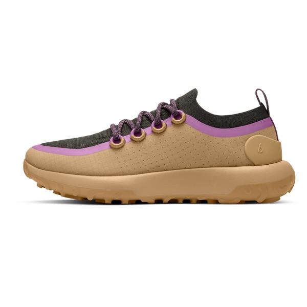 Men's Allbirds Trail Runner SWT Running Shoes Brown / Purple | NZ1146CT