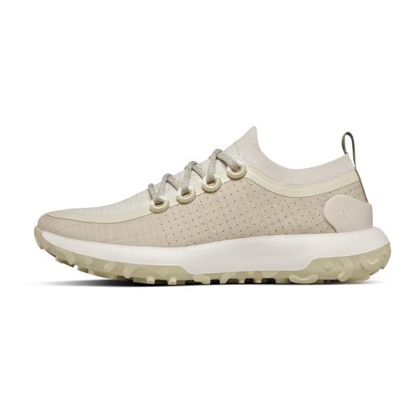 Men's Allbirds Trail Runner SWT Running Shoes Beige White | NZ1148ZU