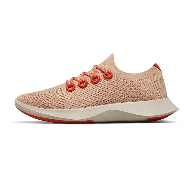 Men's Allbirds Tree Dasher 1 Running Shoes Orange / White | NZ1164RV