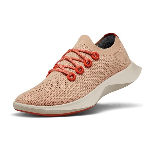 Men\'s Allbirds Tree Dasher 1 Running Shoes Orange / White | NZ1164RV