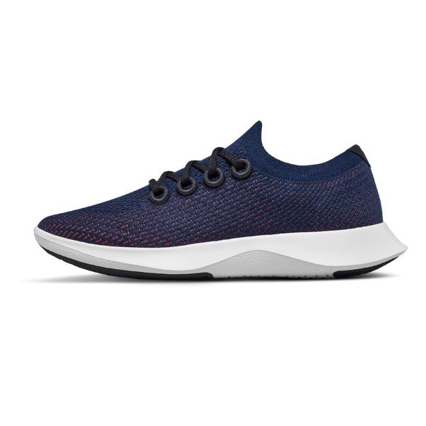 Men's Allbirds Tree Dasher 1 Running Shoes Navy | NZ1168MQ