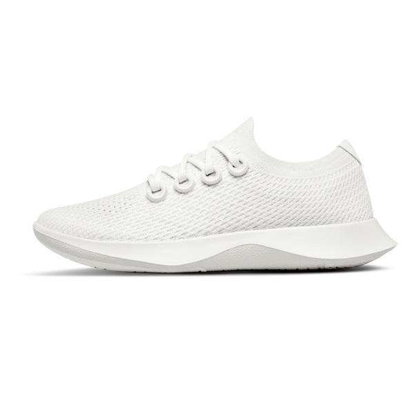 Men's Allbirds Tree Dasher 1 Running Shoes White | NZ1174ZU