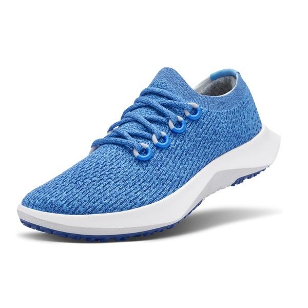 Men\'s Allbirds Tree Dasher 2 Running Shoes Blue | NZ1192WN