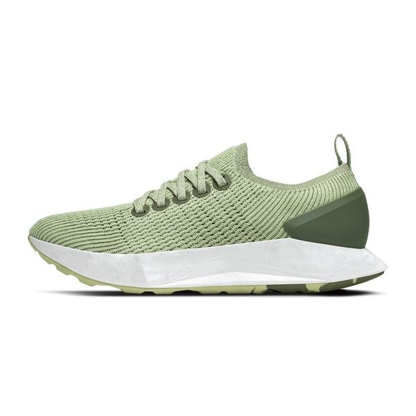 Men's Allbirds Tree Flyers Running Shoes Green | NZ1177NZ