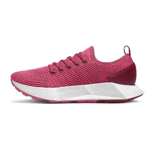 Men's Allbirds Tree Flyers Running Shoes Pink | NZ1178HA