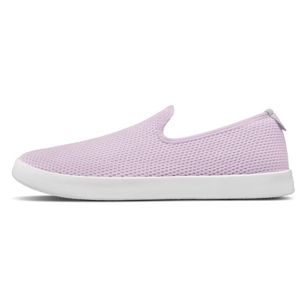 Men's Allbirds Tree Loungers Slip On Shoes Pink / White | NZ1100HA