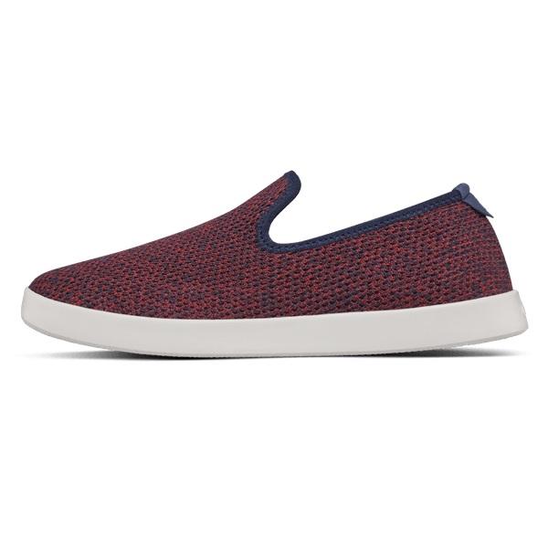 Men's Allbirds Tree Loungers Slip On Shoes Red | NZ1102FD