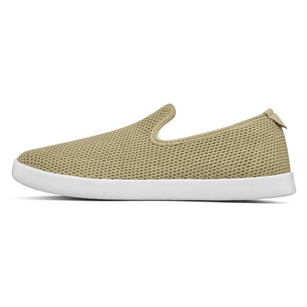 Men's Allbirds Tree Loungers Slip On Shoes Taupe | NZ1108IL