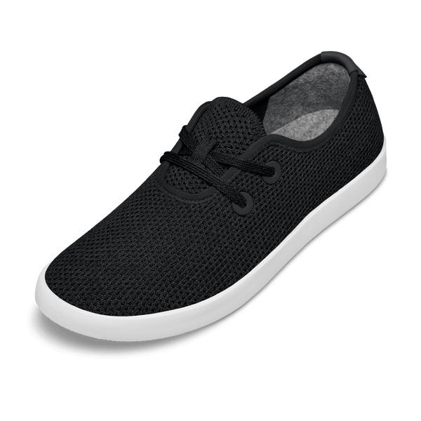 Men\'s Allbirds Tree Skippers Sneakers Black / White | NZ1018ZU