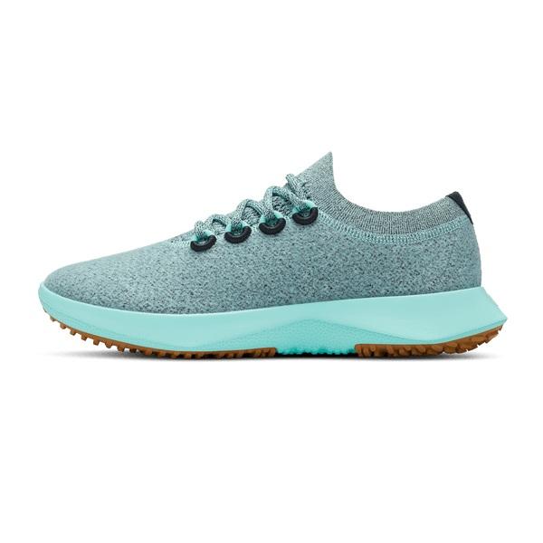 Men's Allbirds Wool Dasher Mizzles Running Shoes Mint | NZ1138RV