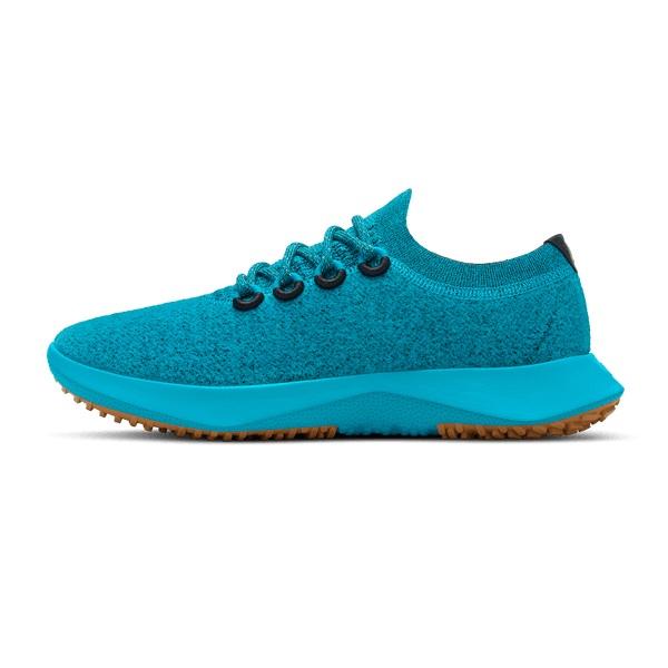 Men's Allbirds Wool Dasher Mizzles Running Shoes Blue | NZ1140WN