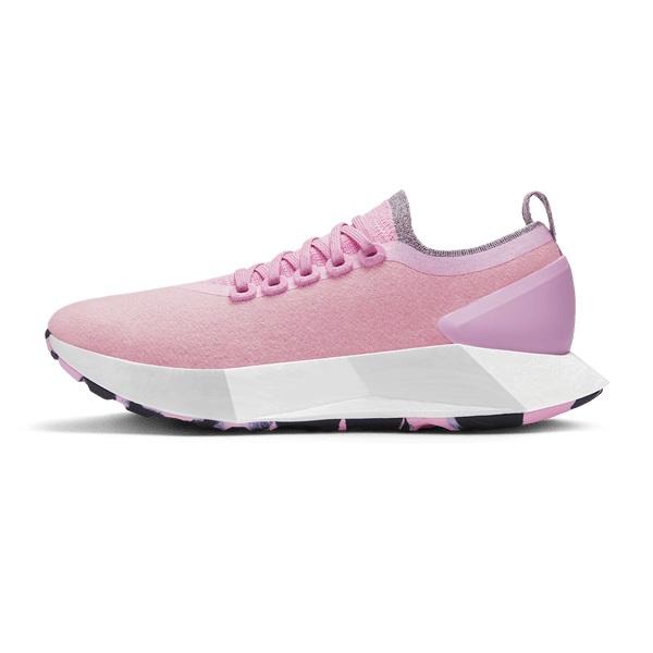 Men's Allbirds Wool Flyer Mizzles Running Shoes Pink | NZ1128FD