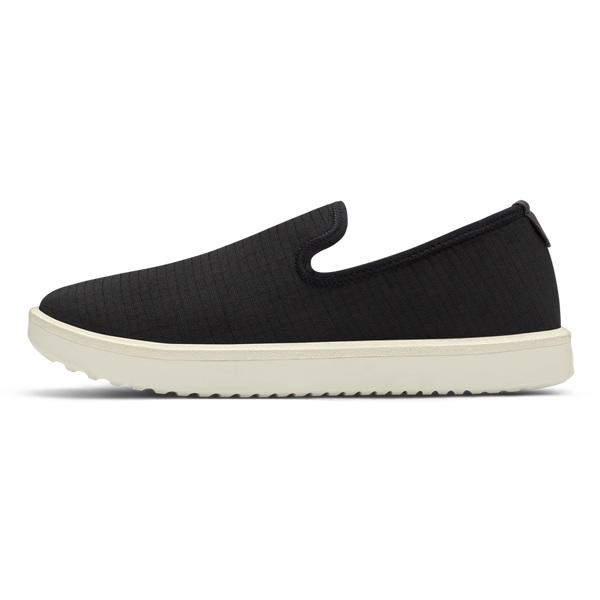 Men's Allbirds Wool Lounger Woven Slip On Shoes Beige / Black | NZ1087EB