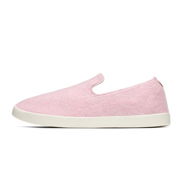 Men's Allbirds Wool Loungers Slip On Shoes Pink | NZ1094CT