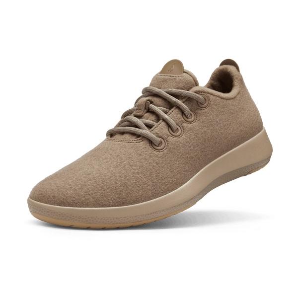 Men\'s Allbirds Wool Mizzles Sneakers Brown | NZ1048HA