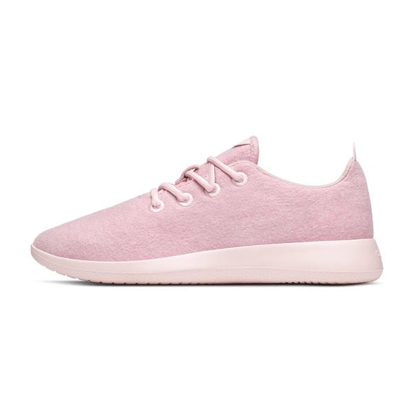 Men's Allbirds Wool Runner Sneakers Pink | NZ1057UZ