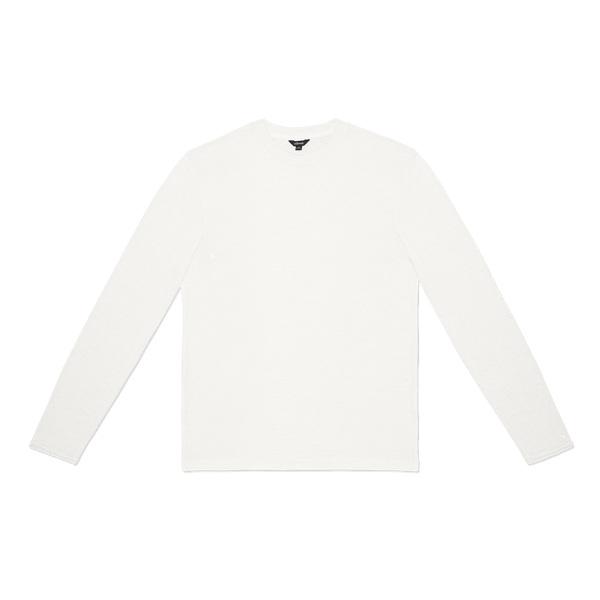 Women's Allbirds Long Sleeve Sea T Shirts White | NZ1731OK