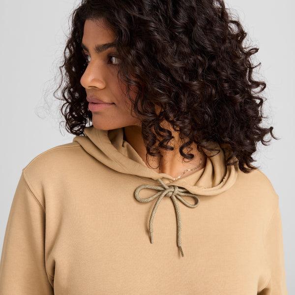 Women's Allbirds R&R Hoodie Brown | NZ1779DF