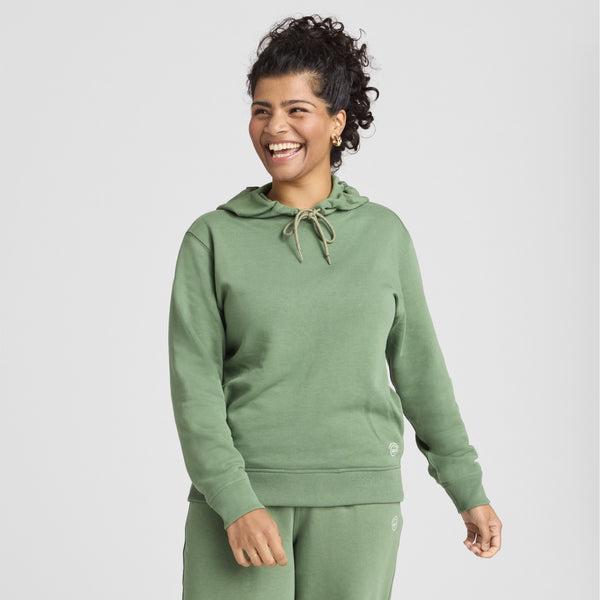 Women\'s Allbirds R&R Hoodie Green | NZ1780SG