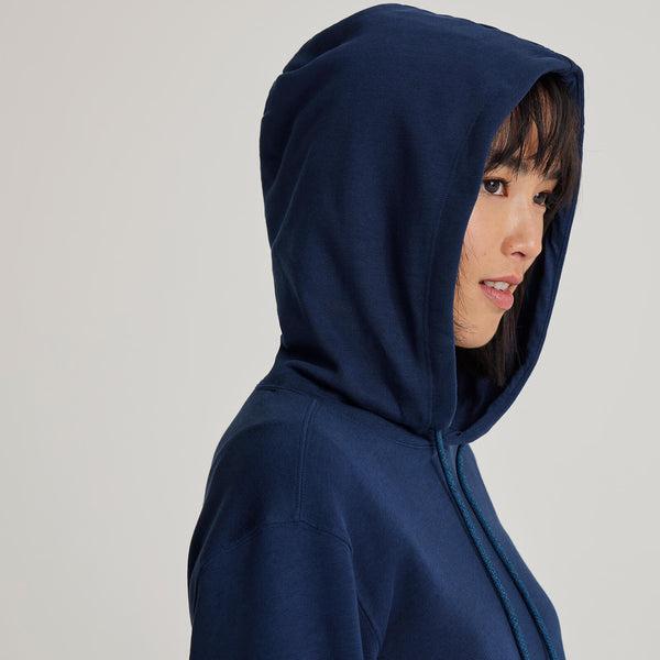 Women's Allbirds R&R Hoodie Navy | NZ1783OK