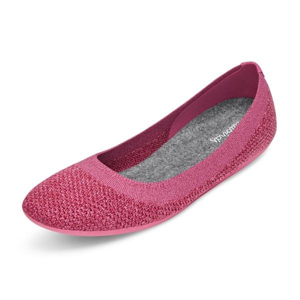 Women\'s Allbirds Tree Breezers Lux Slip On Shoes Pink | NZ1534BE