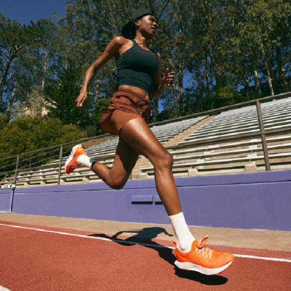 Women's Allbirds Tree Flyers Running Shoes Orange | NZ1605TC