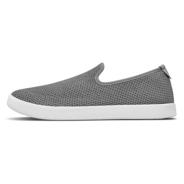 Women's Allbirds Tree Loungers Slip On Shoes Silver | NZ1524IL