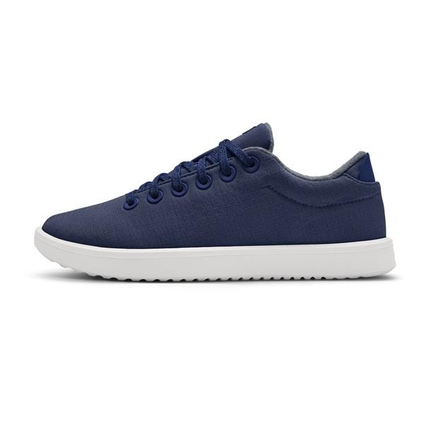 Women's Allbirds Wool Piper Woven Sneakers Navy | NZ1423TC