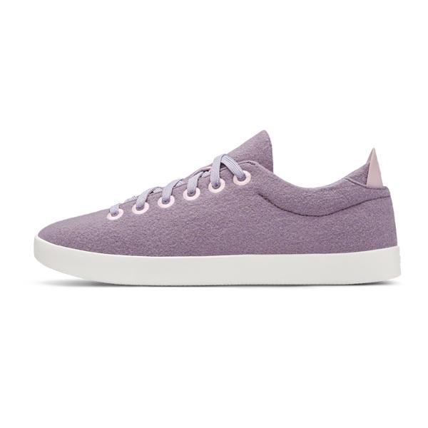 Women's Allbirds Wool Pipers Sneakers Purple | NZ1436KO