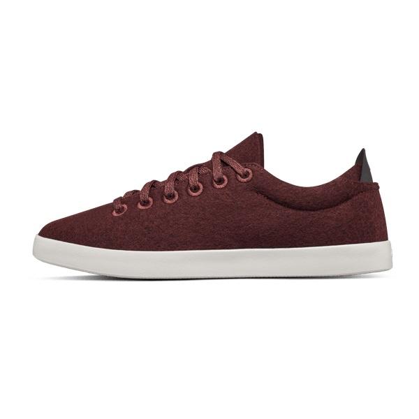 Women's Allbirds Wool Pipers Sneakers Red | NZ1435LI