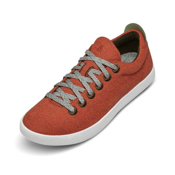 Women\'s Allbirds Wool Pipers Sneakers Red / Orange | NZ1440FD